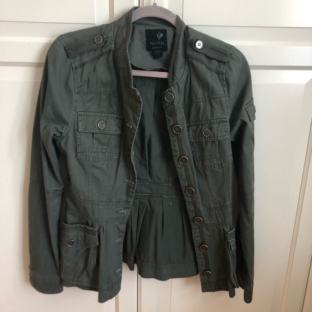 TILLY’S Utility Jacket | Army Green